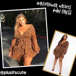 🆕️ Plus SizeWILDFLOWER NIGHTS 🌻 Mini Dress